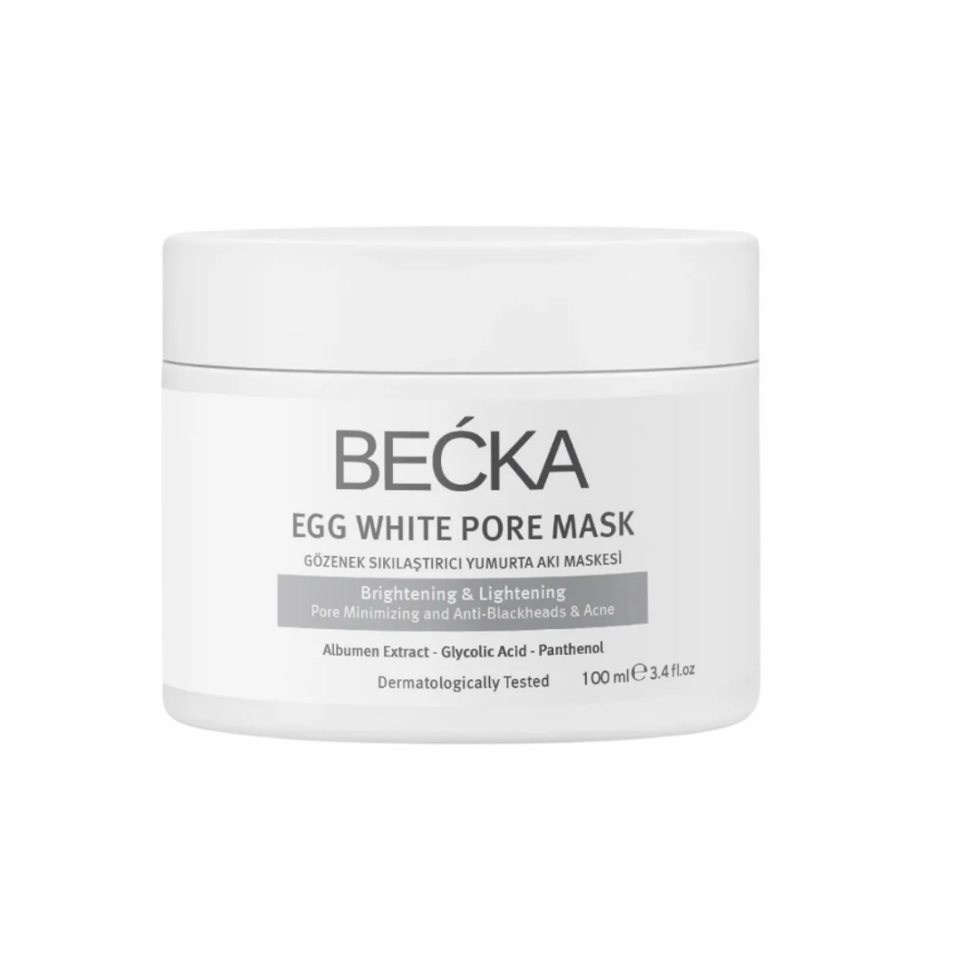 Gözenek Sıkılaştırıcı - Siyah Nokta & Akne Karşıtı Yumurta Akı Maskesi - Egg White Pore Mask 100 ml