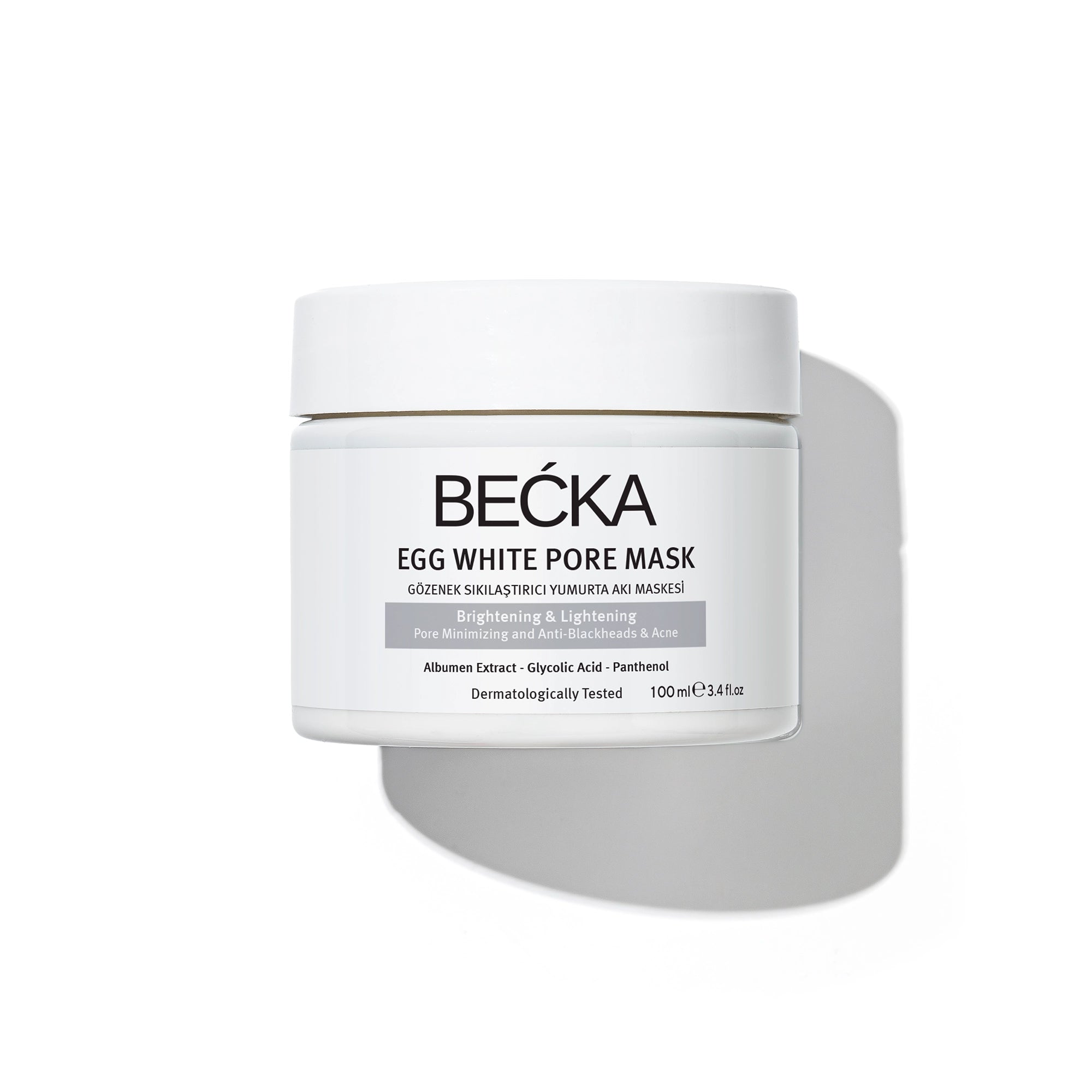 Gözenek Sıkılaştırıcı - Siyah Nokta & Akne Karşıtı Yumurta Akı Maskesi - Egg White Pore Mask 100 ml