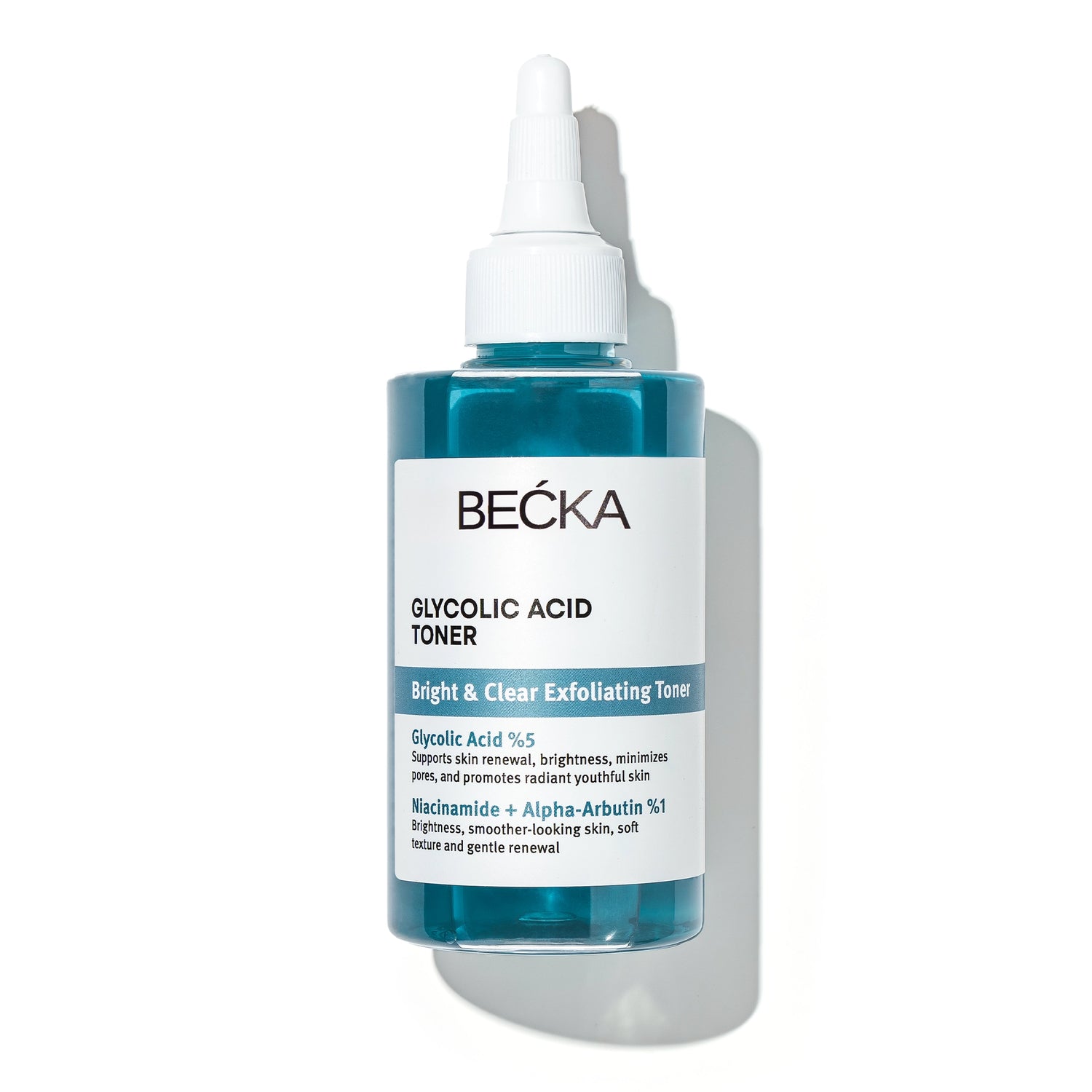 Glikolik Asit Tonik %5 – Aydınlatıcı &amp; Arındırıcı Peeling Toner – Niacinamide + Alpha Arbutin %1