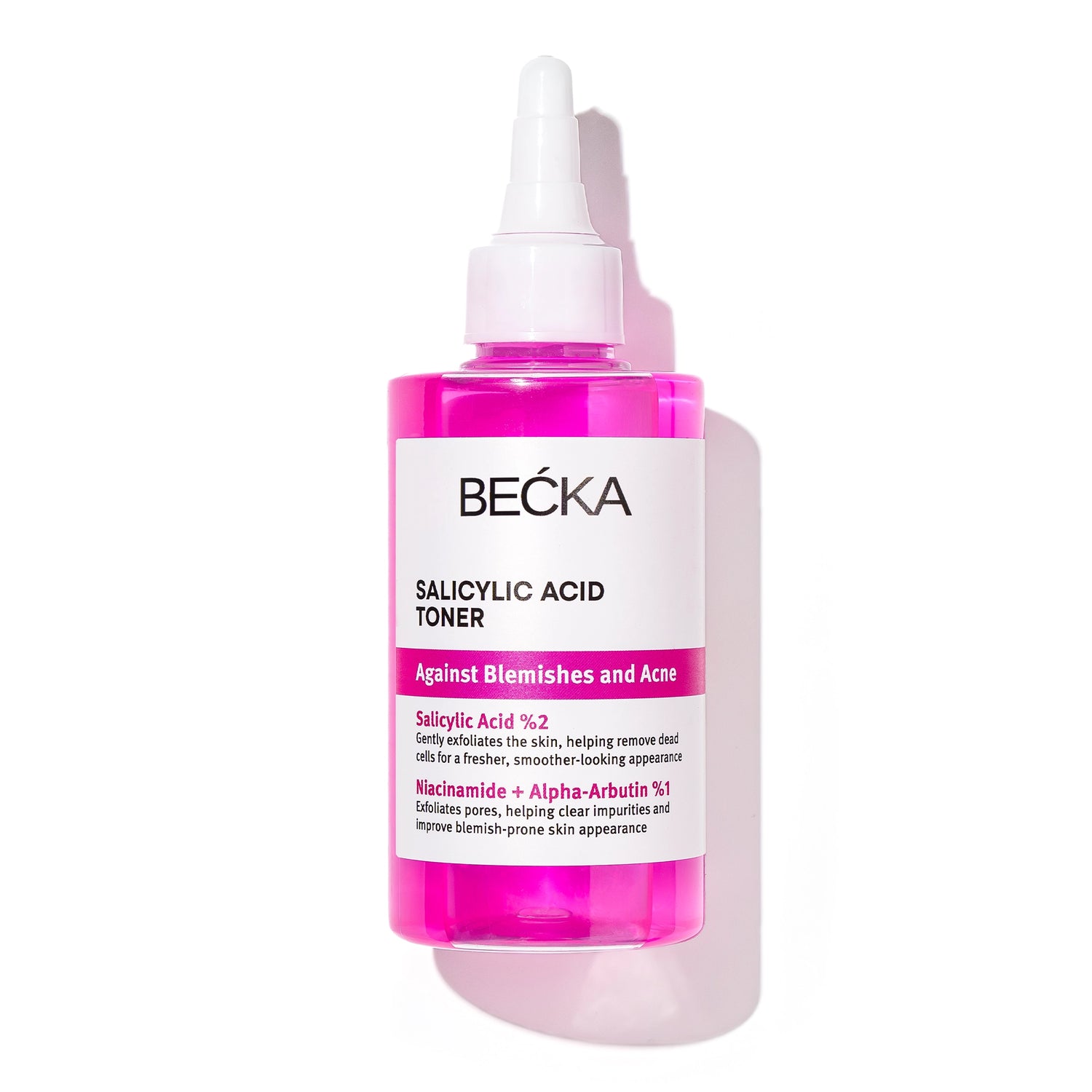 Salisilik Asit Tonik %2 – Akne &amp; Leke Karşıtı Arındırıcı Toner – Niacinamide + Alpha Arbutin %1