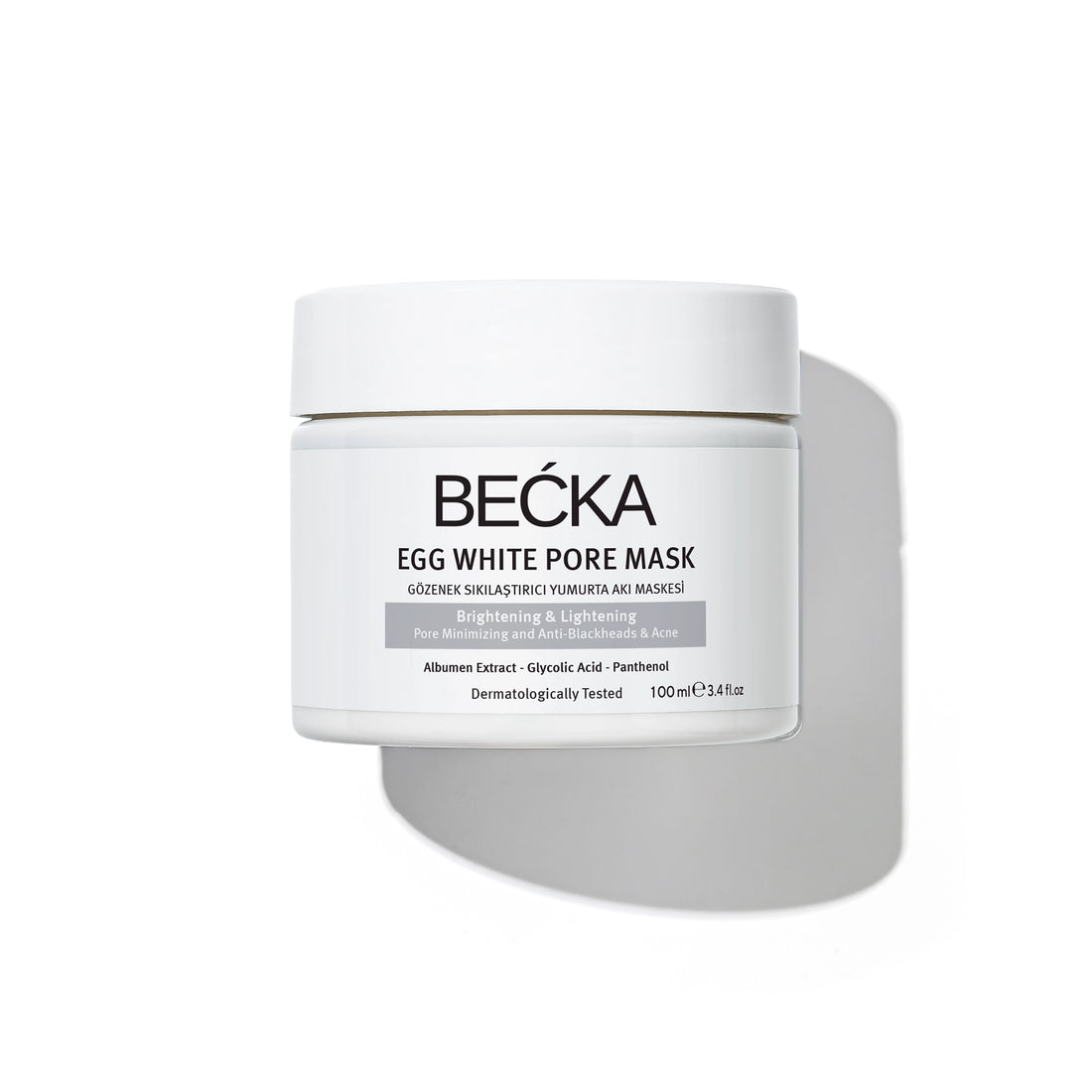 Gözenek Sıkılaştırıcı - Siyah Nokta &amp; Akne Karşıtı Yumurta Akı Maskesi - Egg White Pore Mask 100 ml