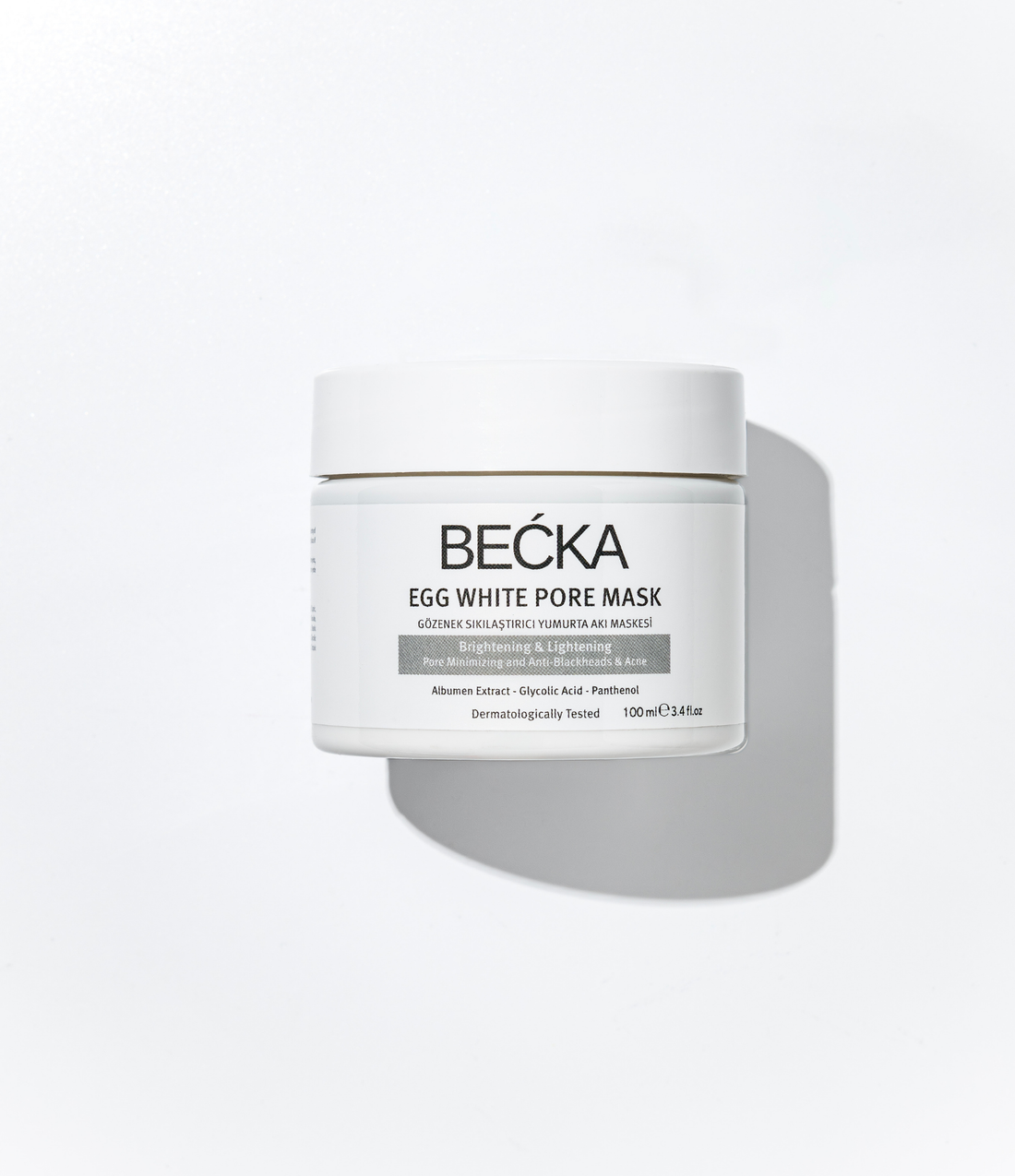 Pore ​​Tightening - Blackhead &amp;amp; Anti-Acne Egg White Mask - Egg White Pore Mask 100 ml